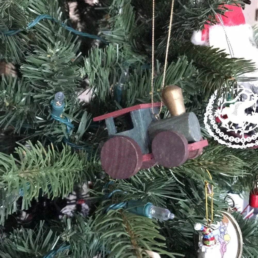 ❤️Rare Vintage Hand Carved Wooden Car Ornament‼️FINAL SALE